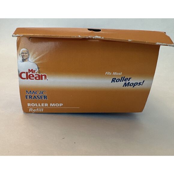 Mr Clean Magic Cleaning Eraser Blue and White Roller Mop Refill Type B Universal - Picture 9 of 9